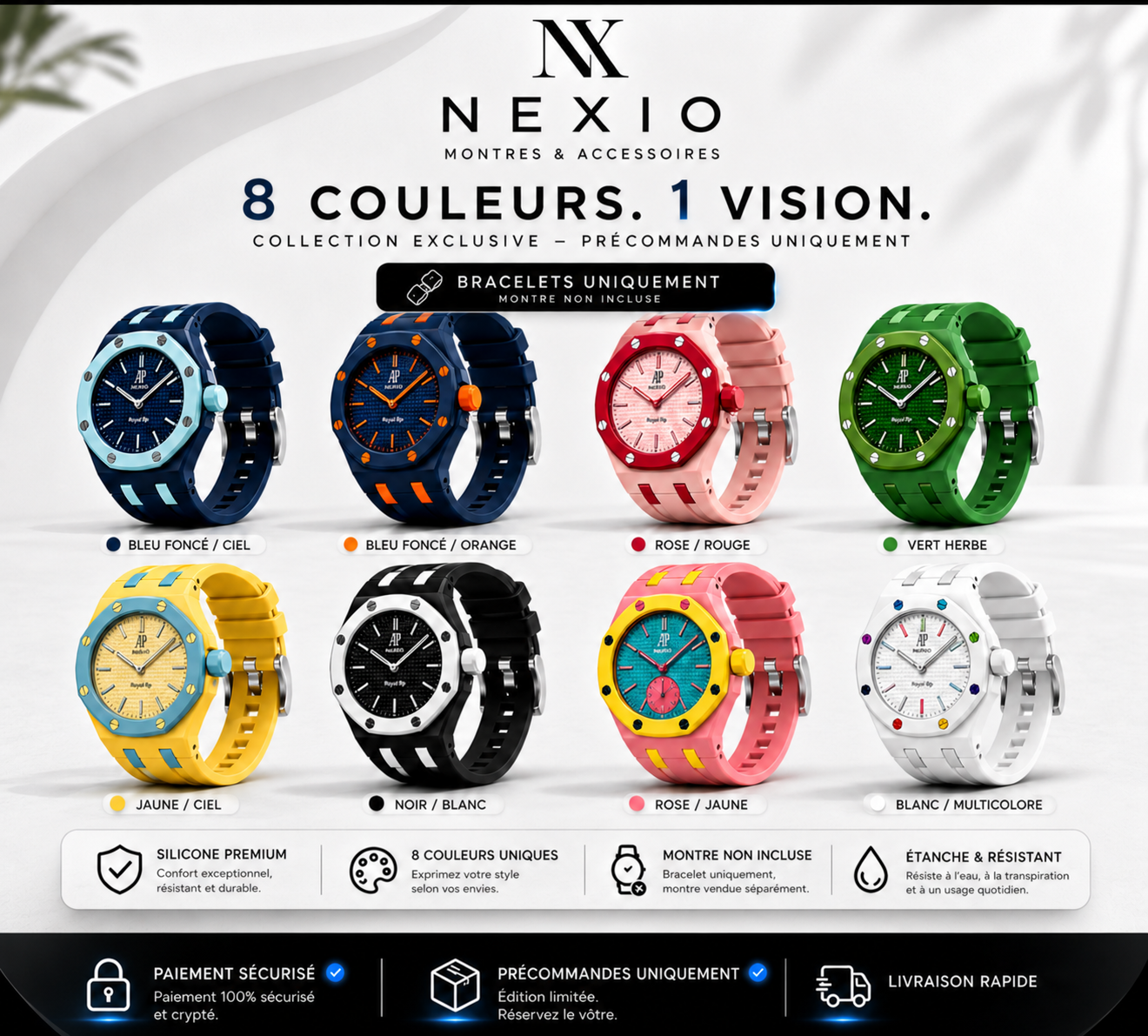 NEXIO Colors Collection — Compatible AP&Swatch